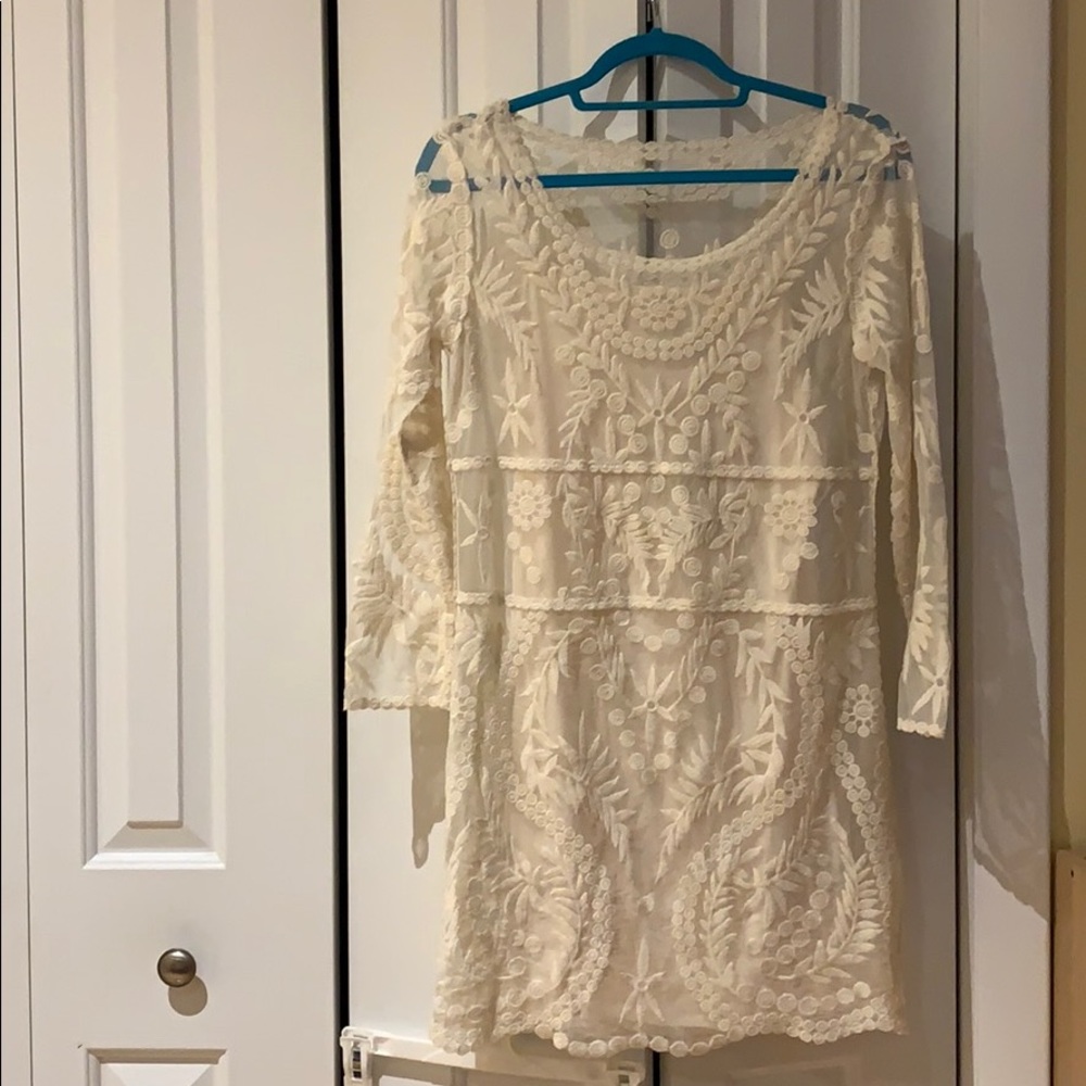 NWT Express off-white dress